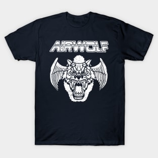 Airwolf Vintage White T-Shirt